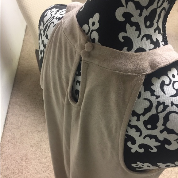 INFINITY RAINE FAUX SUEDE DRESS - Picture 2 of 4